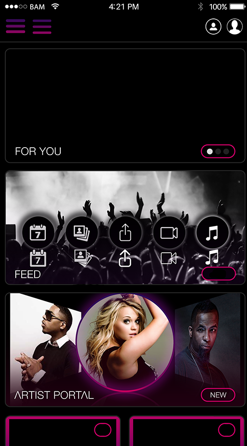 Band & Me- Event Management Application screenshot 1